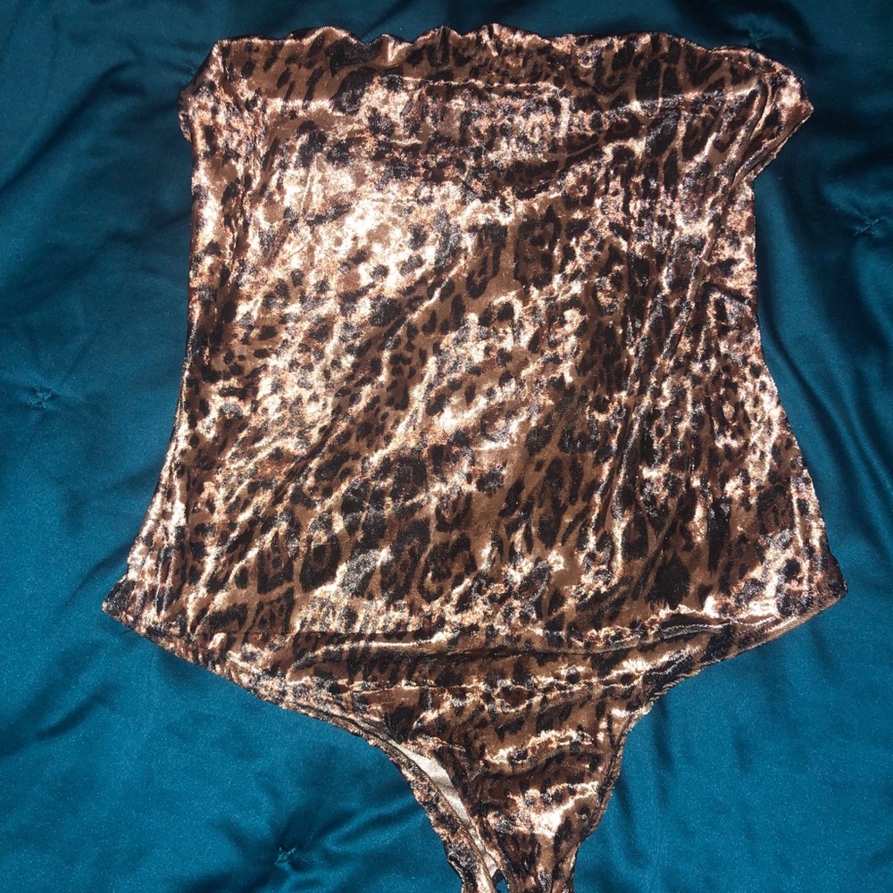 Cheetah body suit